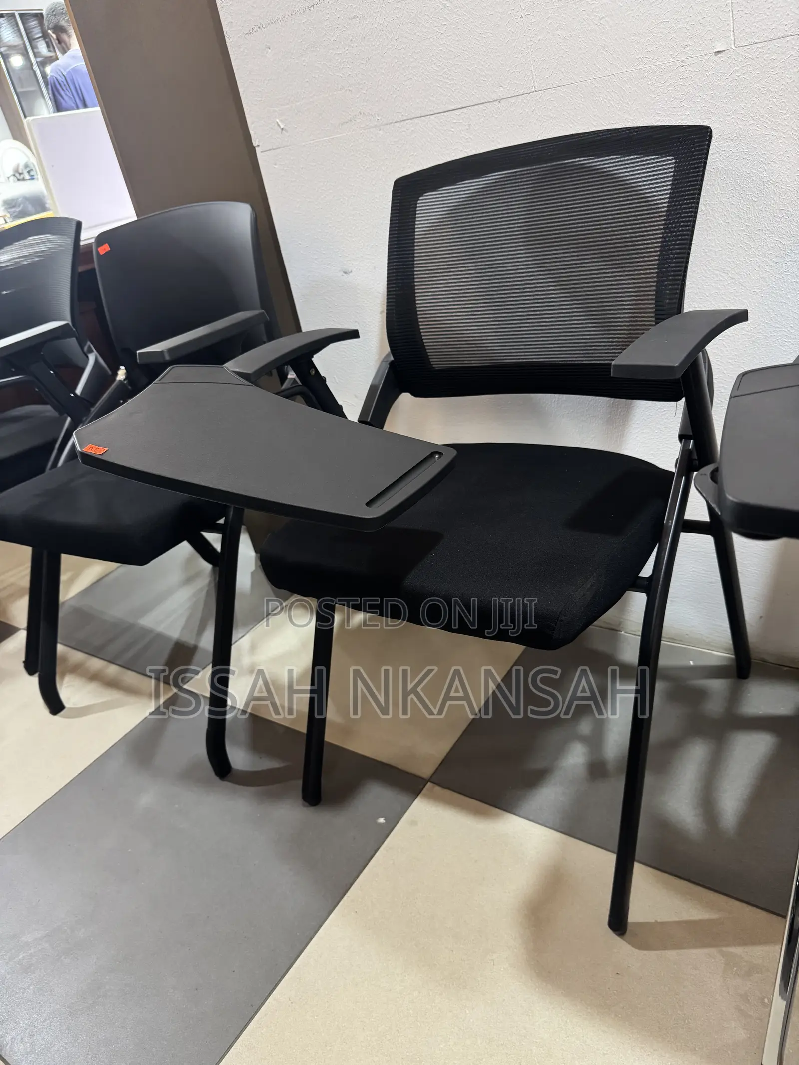 Training Lecture Chair With Writing Pad