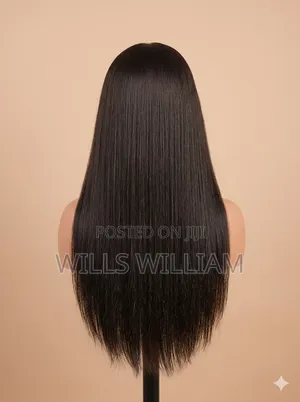 22inches Human Hair Wig (Straight Hair) for Sale.