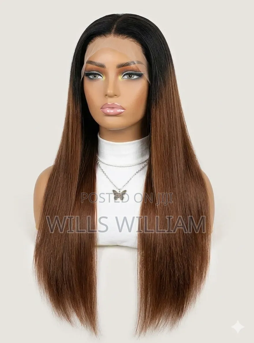 22inch Straight Hair (Human Hair Wig)