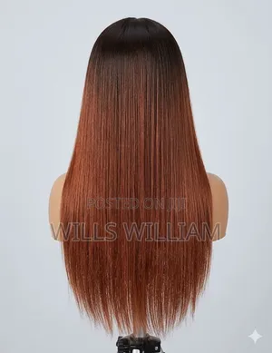 22inch Straight Hair (Human Hair Wig)