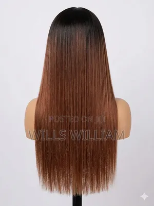 22inch Straight Hair (Human Hair Wig)