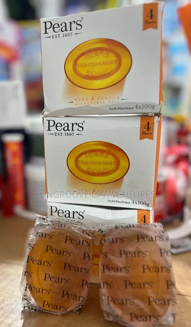 Pears Bar Soap 4pcs (Original)