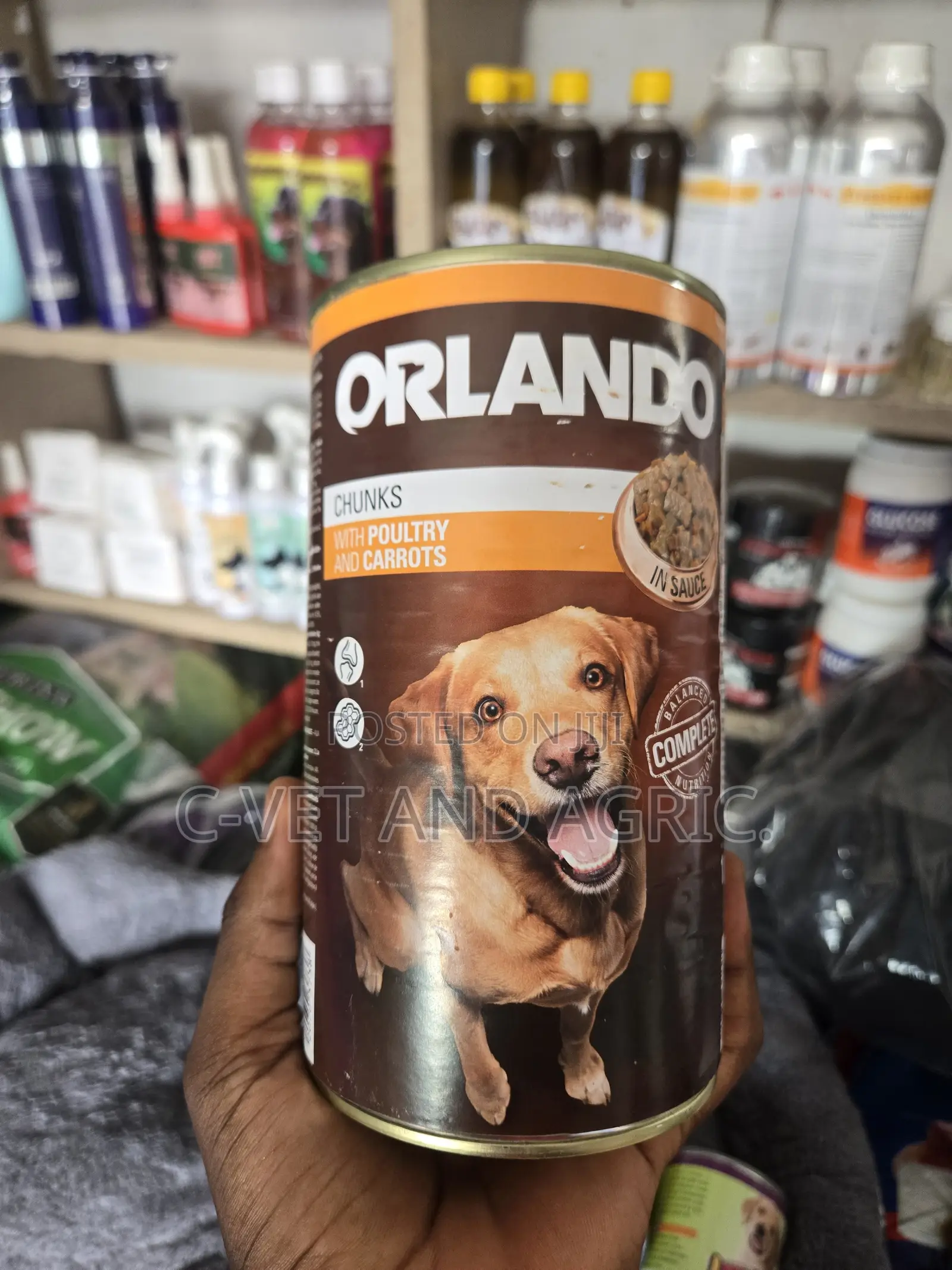 Orlando Canned Dog Food - Poultry & Carrots in Sauce 1.24kg