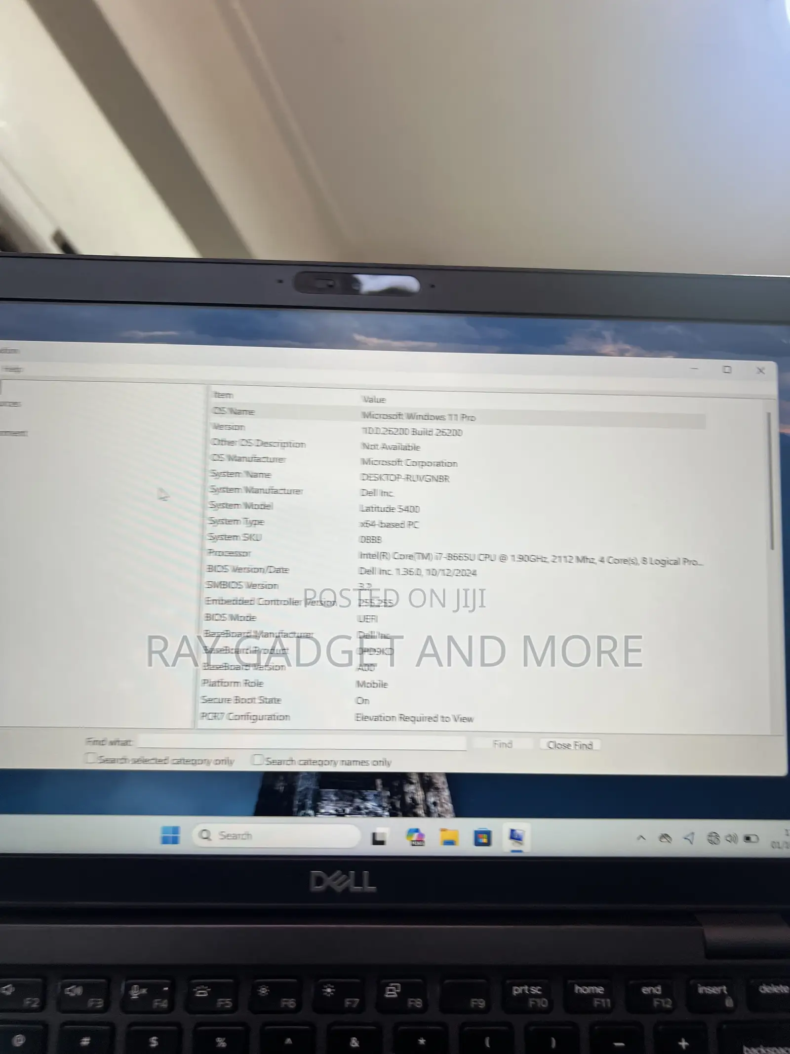 Laptop Dell Latitude 5400 16GB Intel Core i7 SSD 256GB
