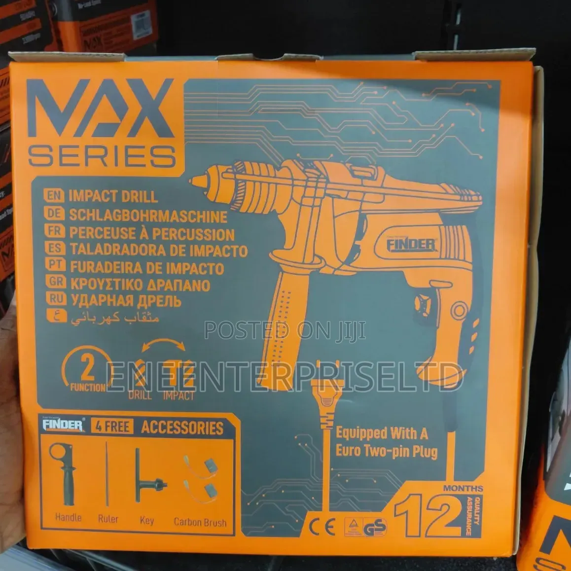 Finder 12mm Electric Impact Drill