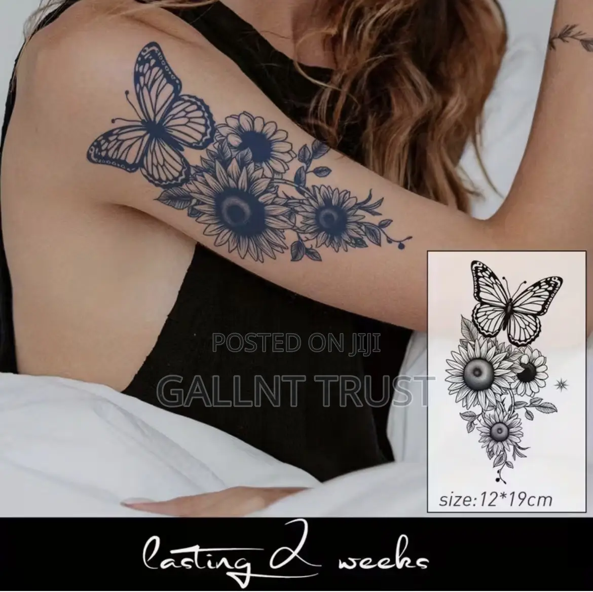 Semi-Permanent Tattoo Sticker