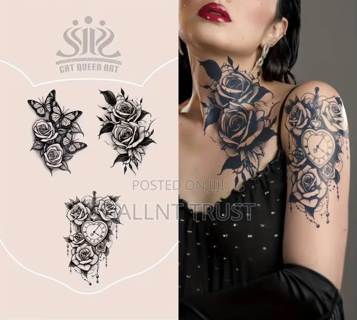 Semi-Permanent Tattoo Sticker