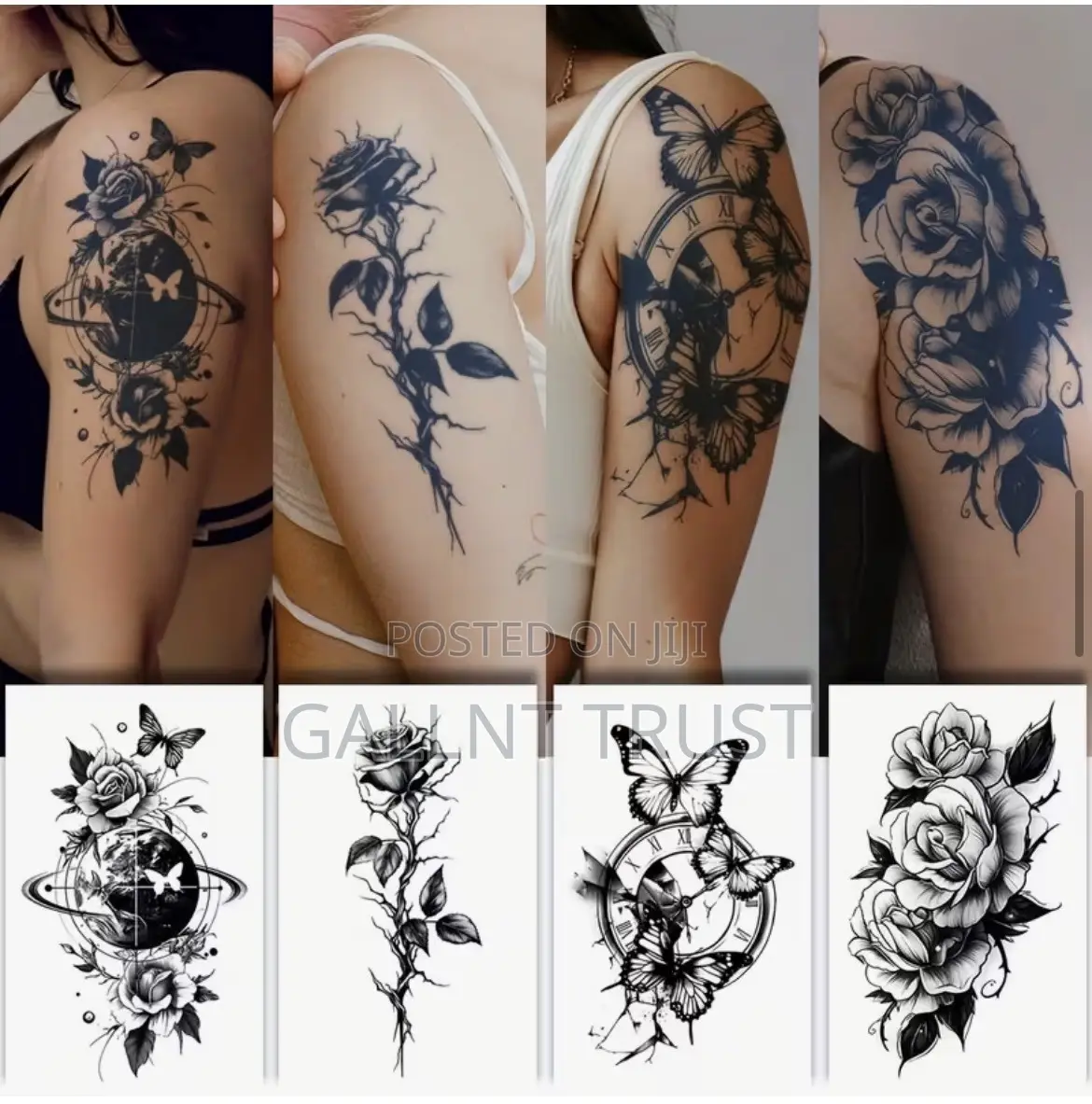 Semi-Permanent Tattoo Sticker