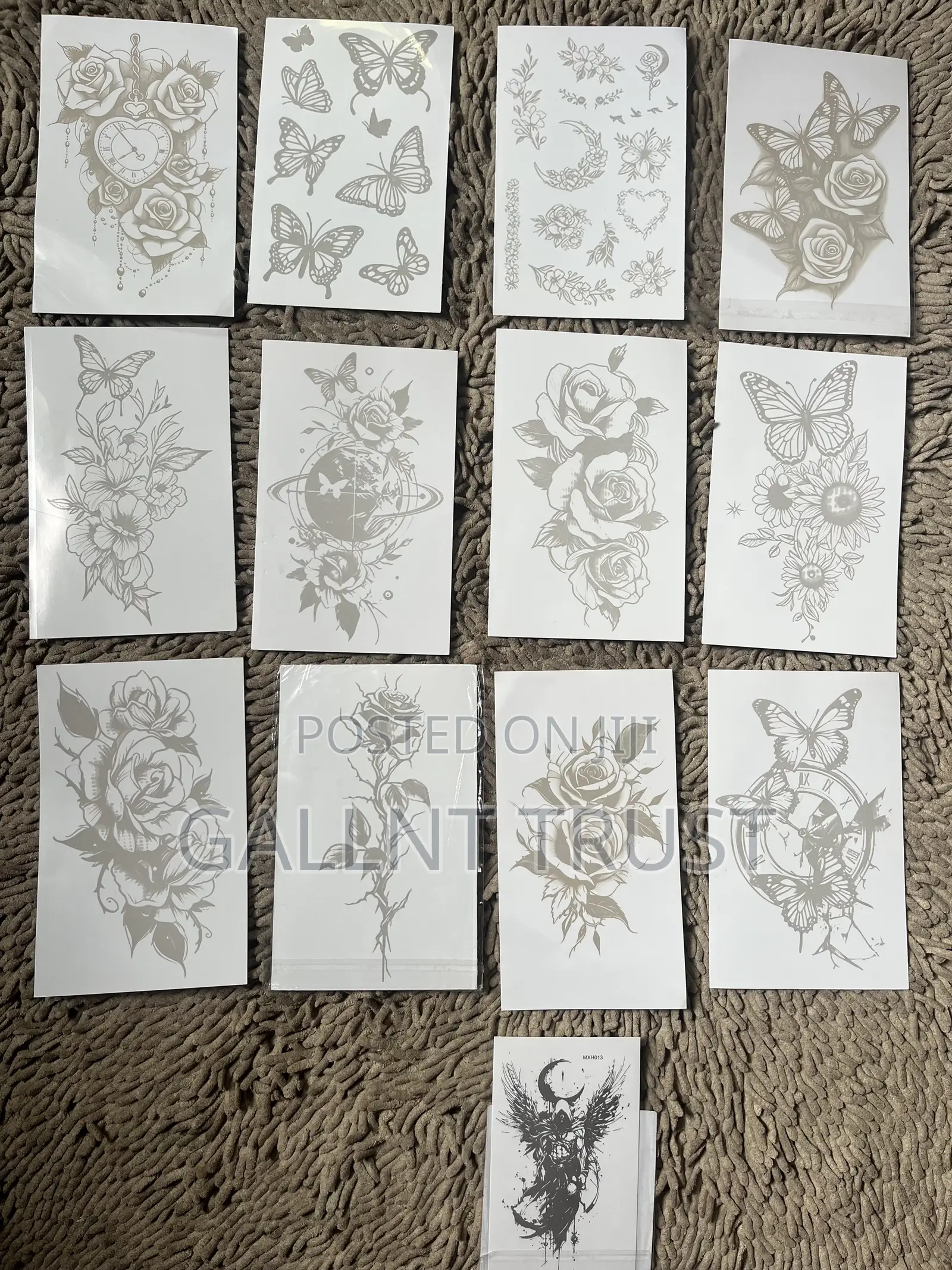 Semi-Permanent Tattoo Sticker