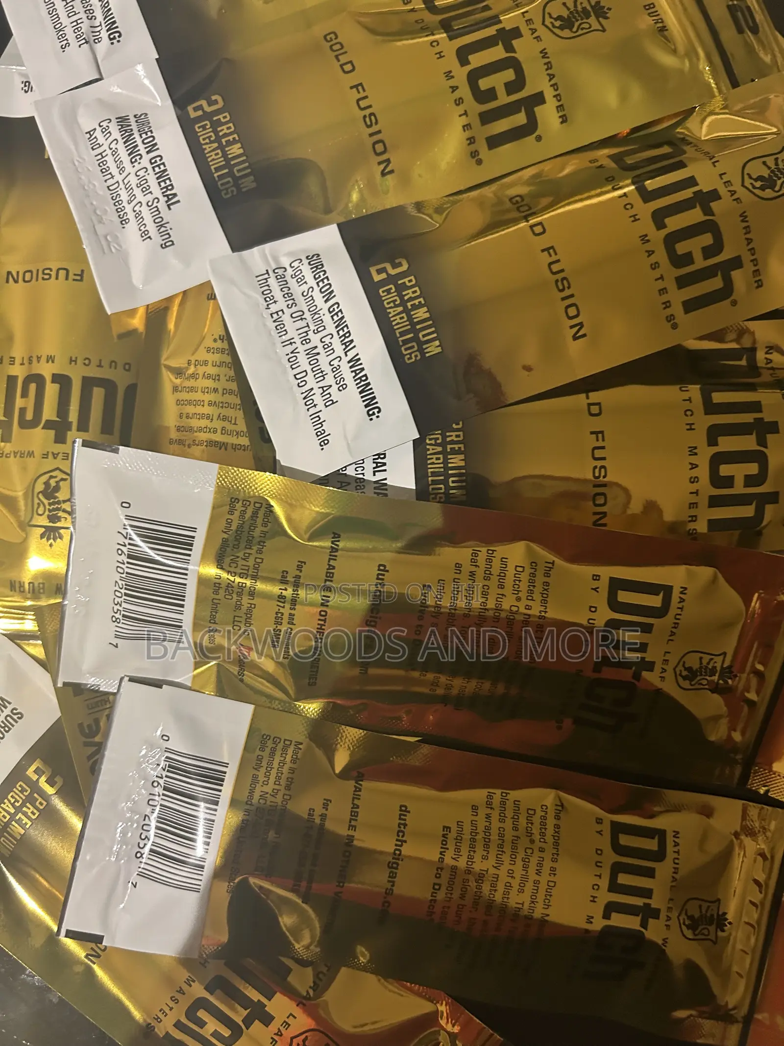 Dutch Masters Natural Leaf Wraps