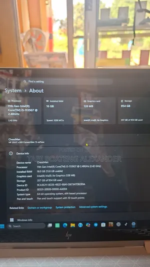 Laptop HP Envy x360 16GB Intel Core i5 SSD 1T