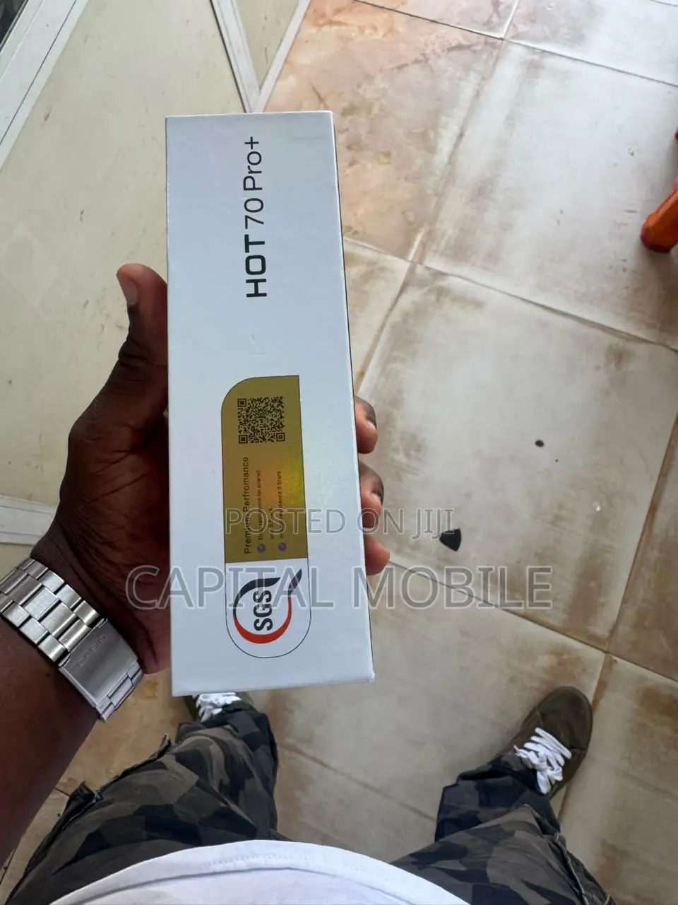 New Infinix Hot 70 Pro 5G+ 256 GB Blue