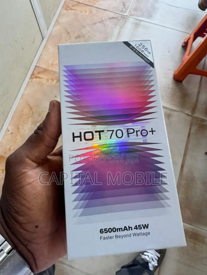 New Infinix Hot 70 Pro 5G+ 256 GB Blue