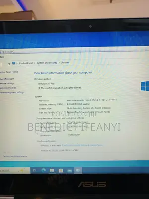 Laptop Asus VivoBook Flip 14 TP401NA 4GB Intel SSD 256GB
