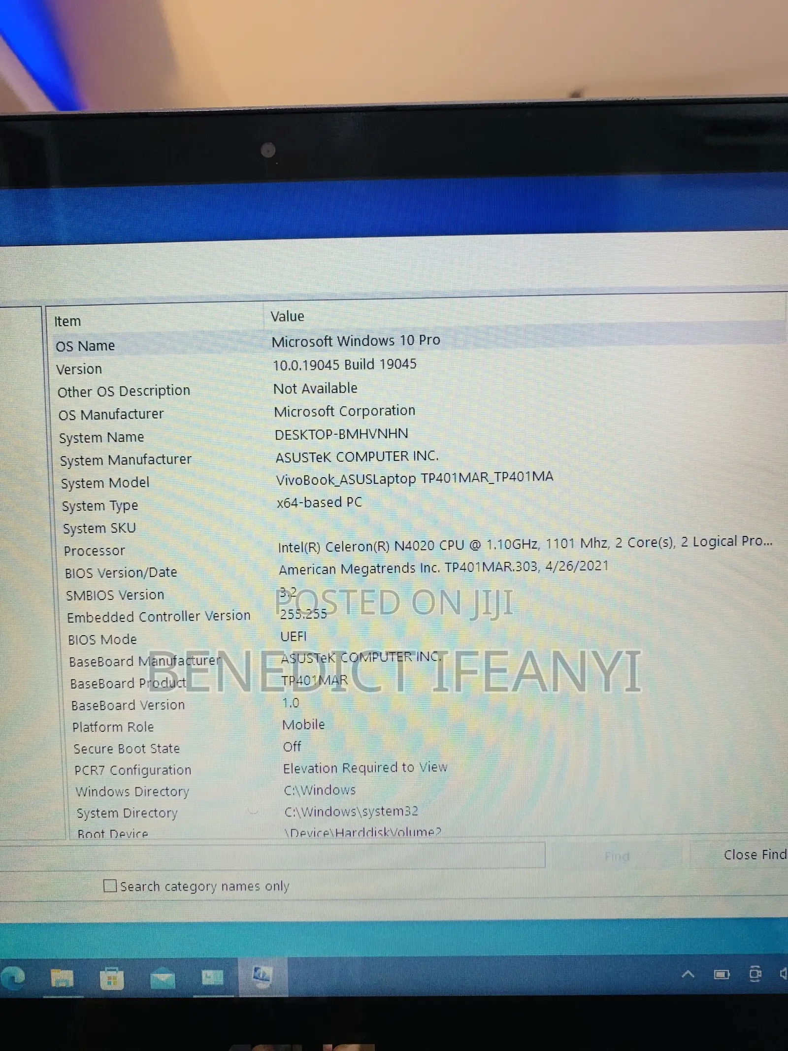 Laptop Asus VivoBook Flip 14 TP401NA 4GB Intel SSD 256GB
