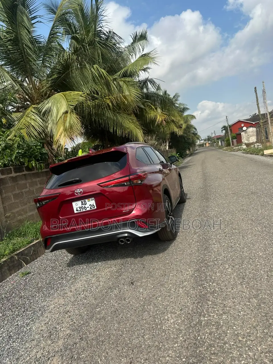 Toyota Highlander 2021 Burgundy