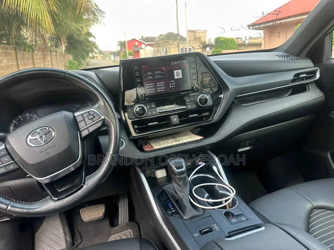 Toyota Highlander 2021 Burgundy