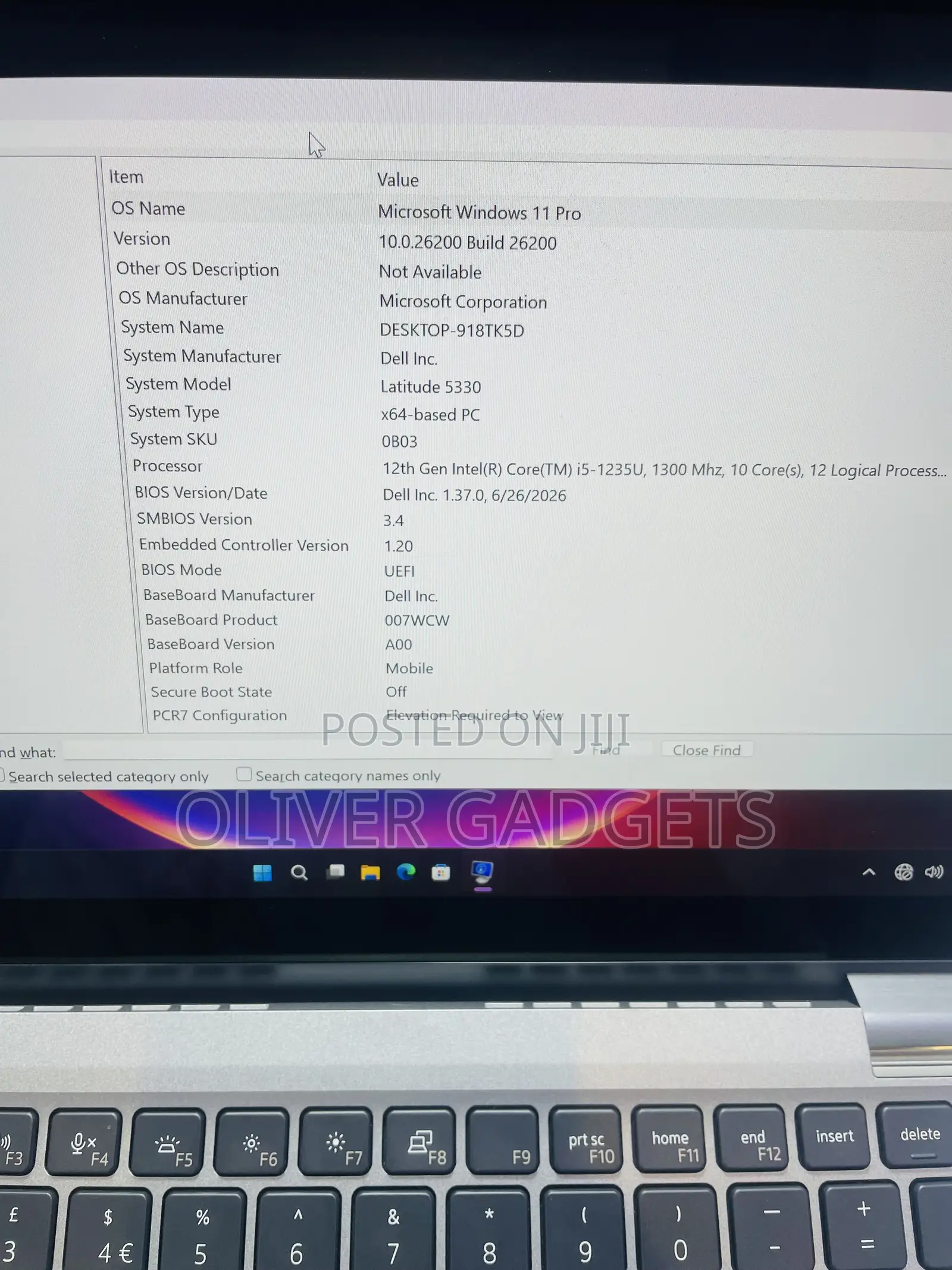 Laptop Dell Latitude 5330 16GB Intel Core i5 SSD 256GB
