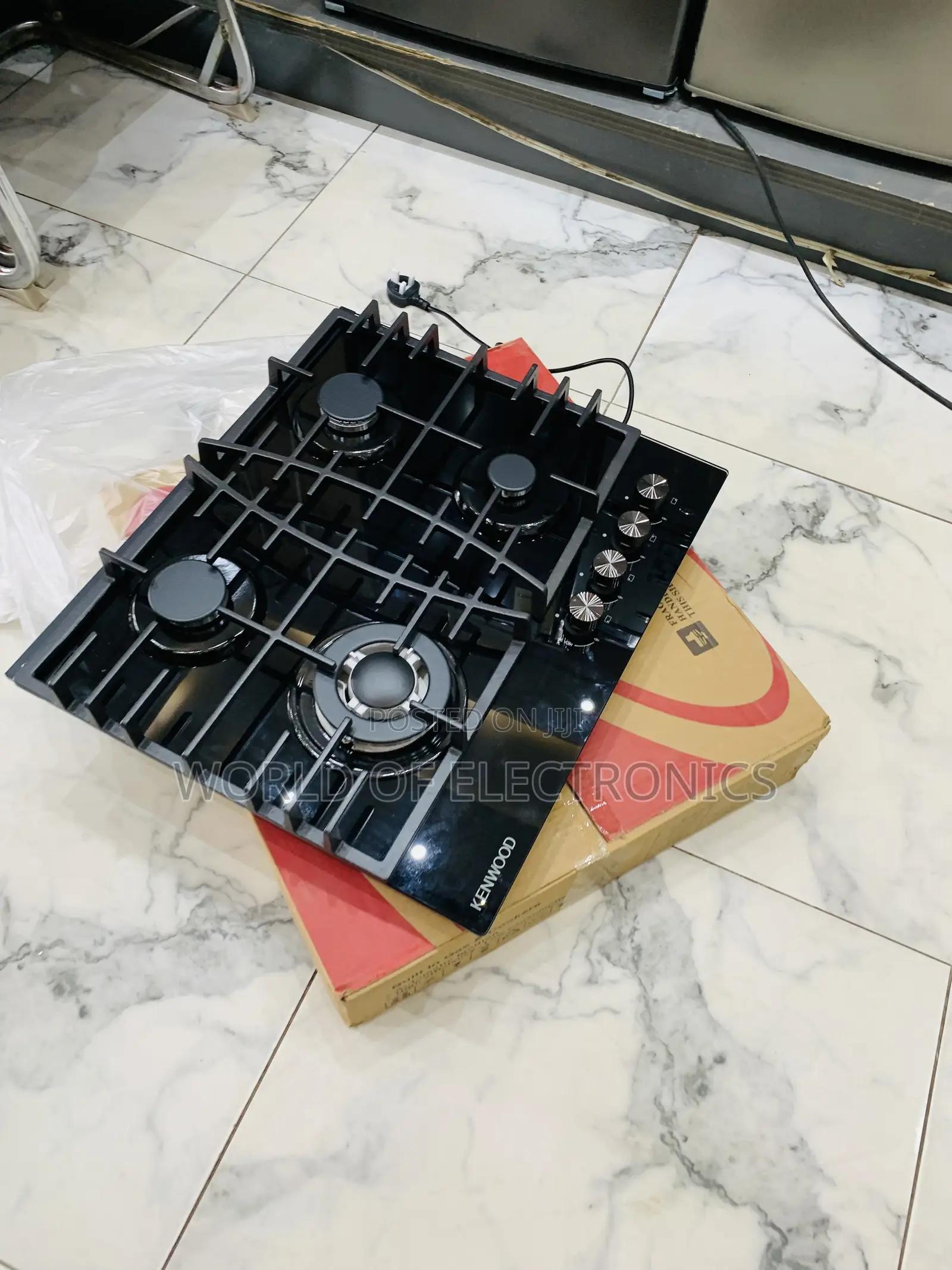 SS Gas Hob 60 Cm Stainless Steel - Kenwood