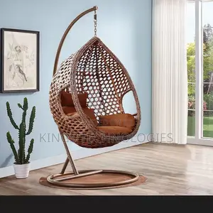 Hanging Rattan Egg Chair.