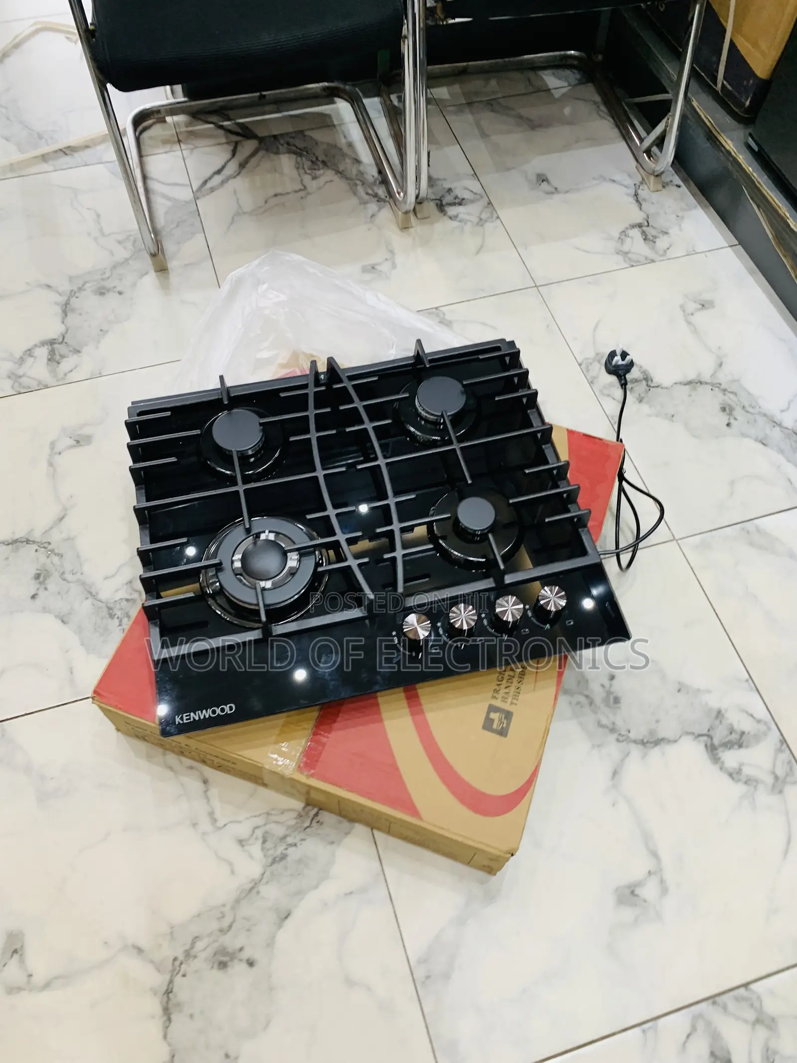 Place Your Order KHG 603 SS Gas Hob 60 Cm Stainless Steel - Kenwood