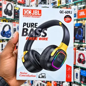 QC-JBL QC-609J Wireless RGB Stereo Headset - Low2High