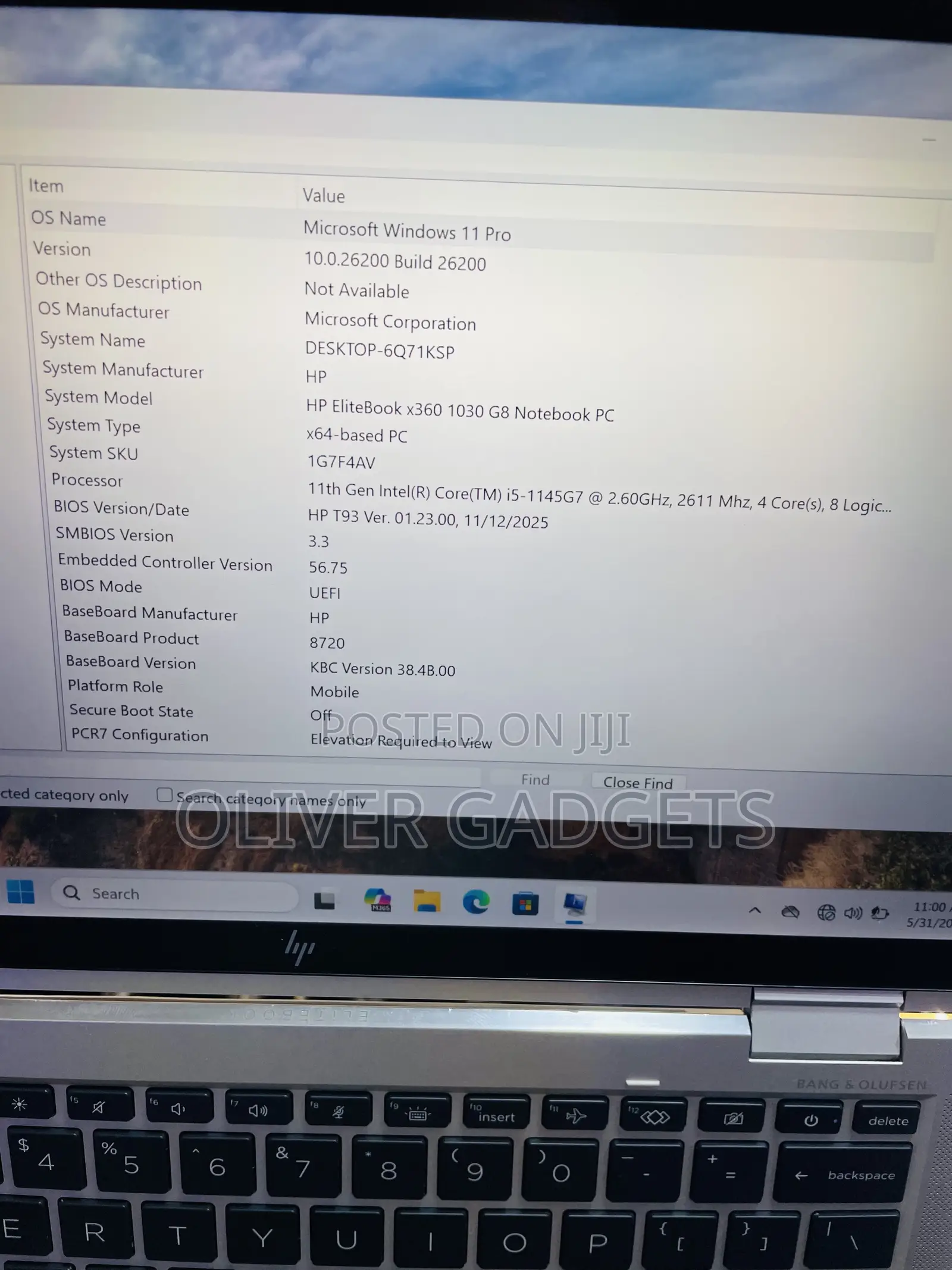 Laptop HP EliteBook x360 1030 G8 16GB Intel Core i5 SSD 512GB