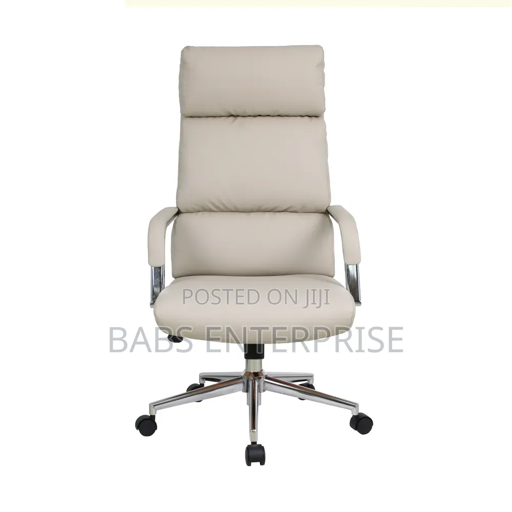 Eldo Fixed Chrome Armrest Backrest and Seat Chair