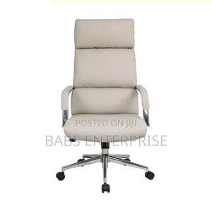 Eldo Fixed Chrome Armrest Backrest and Seat Chair