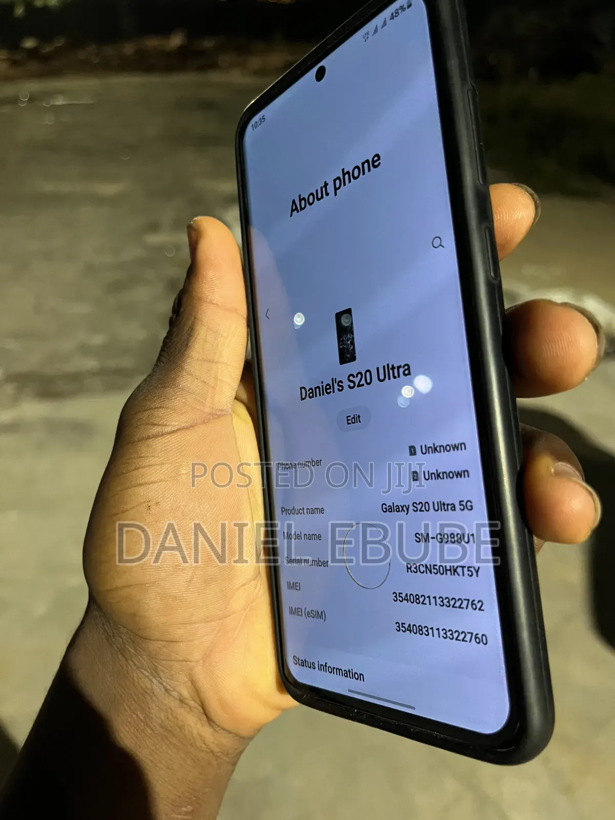 Samsung Galaxy S20 Ultra 5G 128 GB Gray