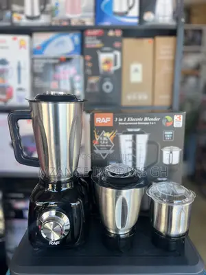 Quality RAF 3in1 Stainless Steel Blender Set