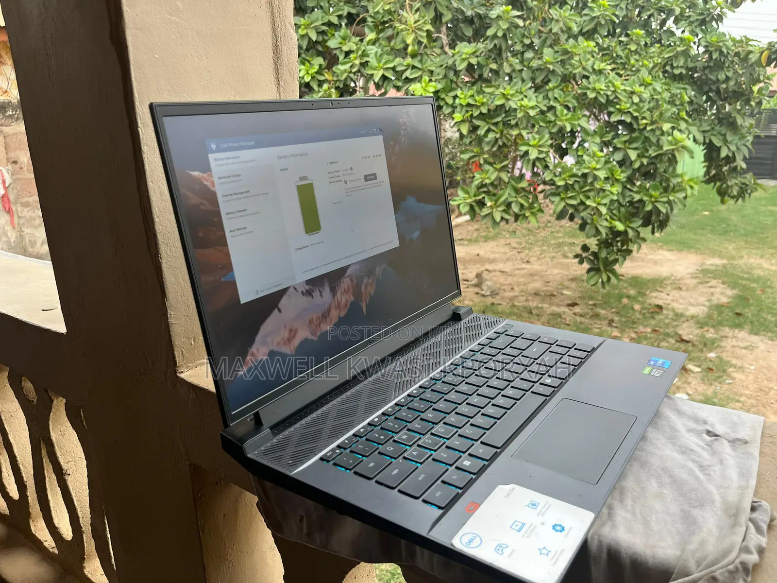 Laptop Dell G16 7620 16GB Intel Core i7 SSD 512GB