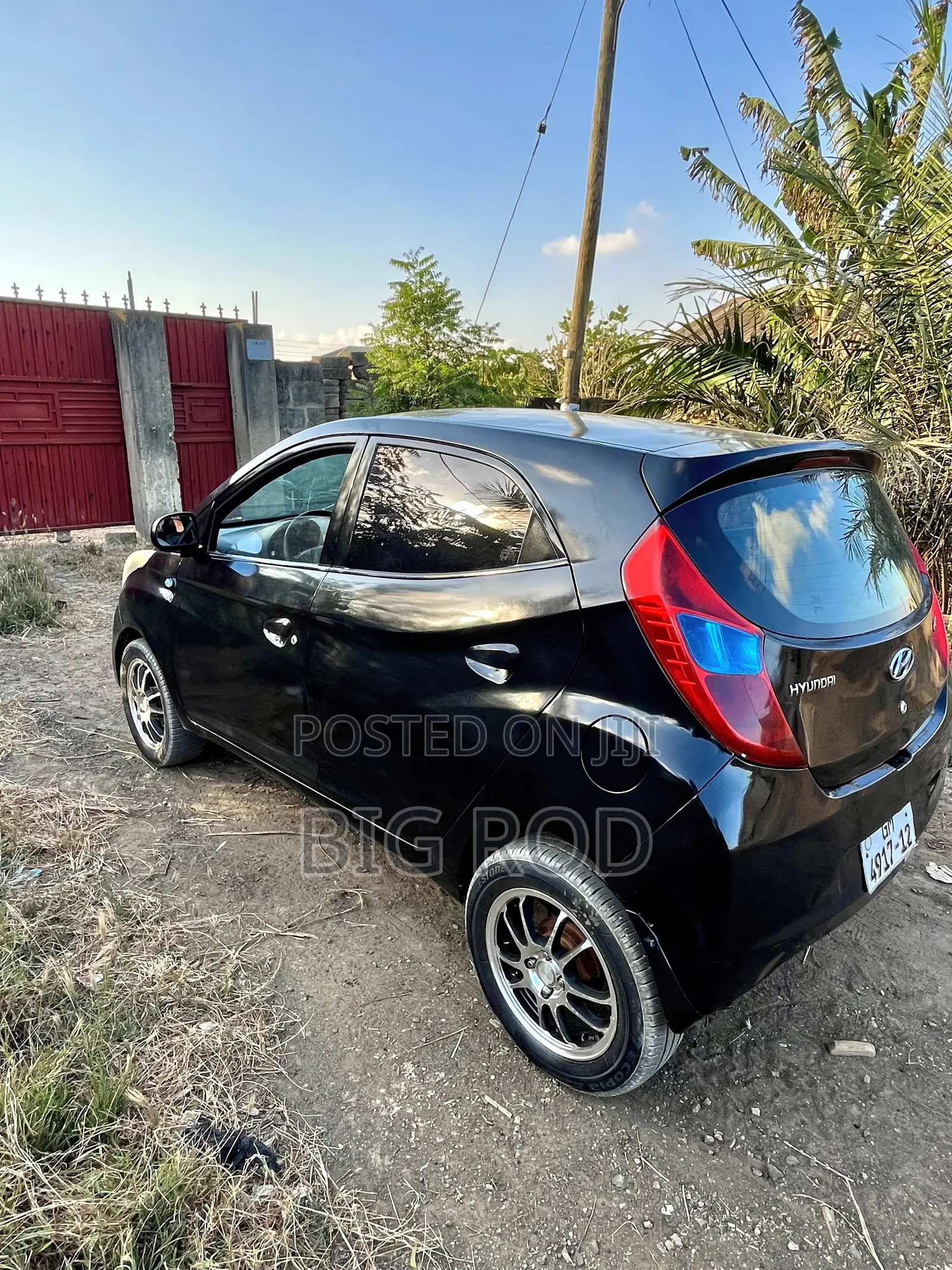 Hyundai Eon 2012 Black
