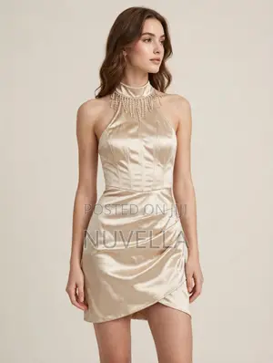 Champagne Mini Dress
