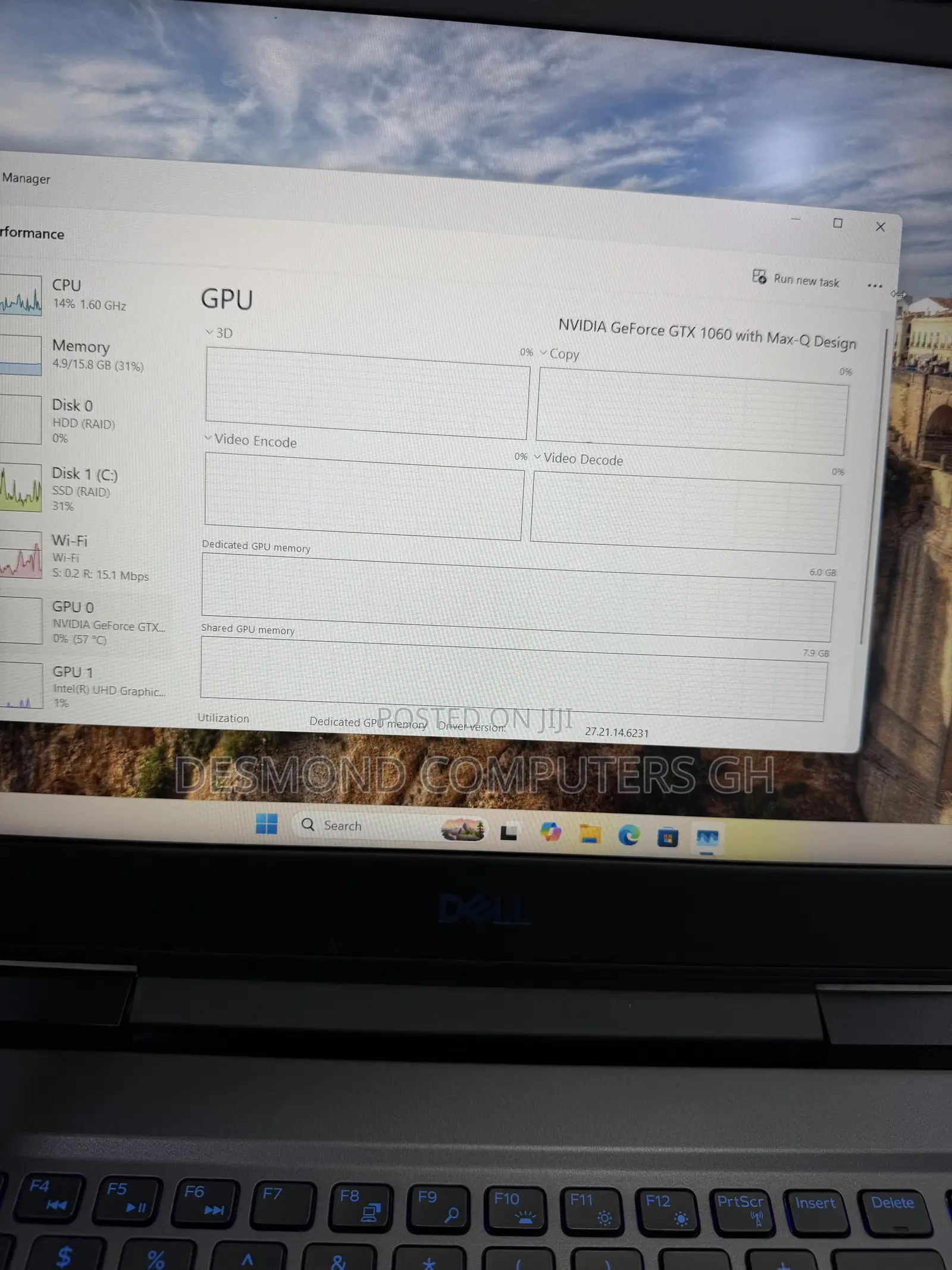 Laptop Dell G7 15 7588 16GB Intel Core i7 HDD+SSD 1.5T