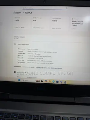 Laptop Dell G7 15 7588 16GB Intel Core i7 HDD+SSD 1.5T