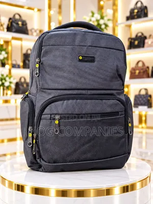 17' Travel Laptop School Bag Plain Backpack - Fast Delivery in 2hrs