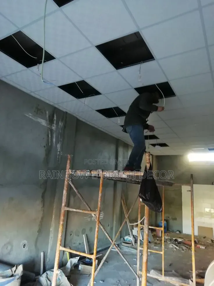 T Grid System Acoustic Ceiling