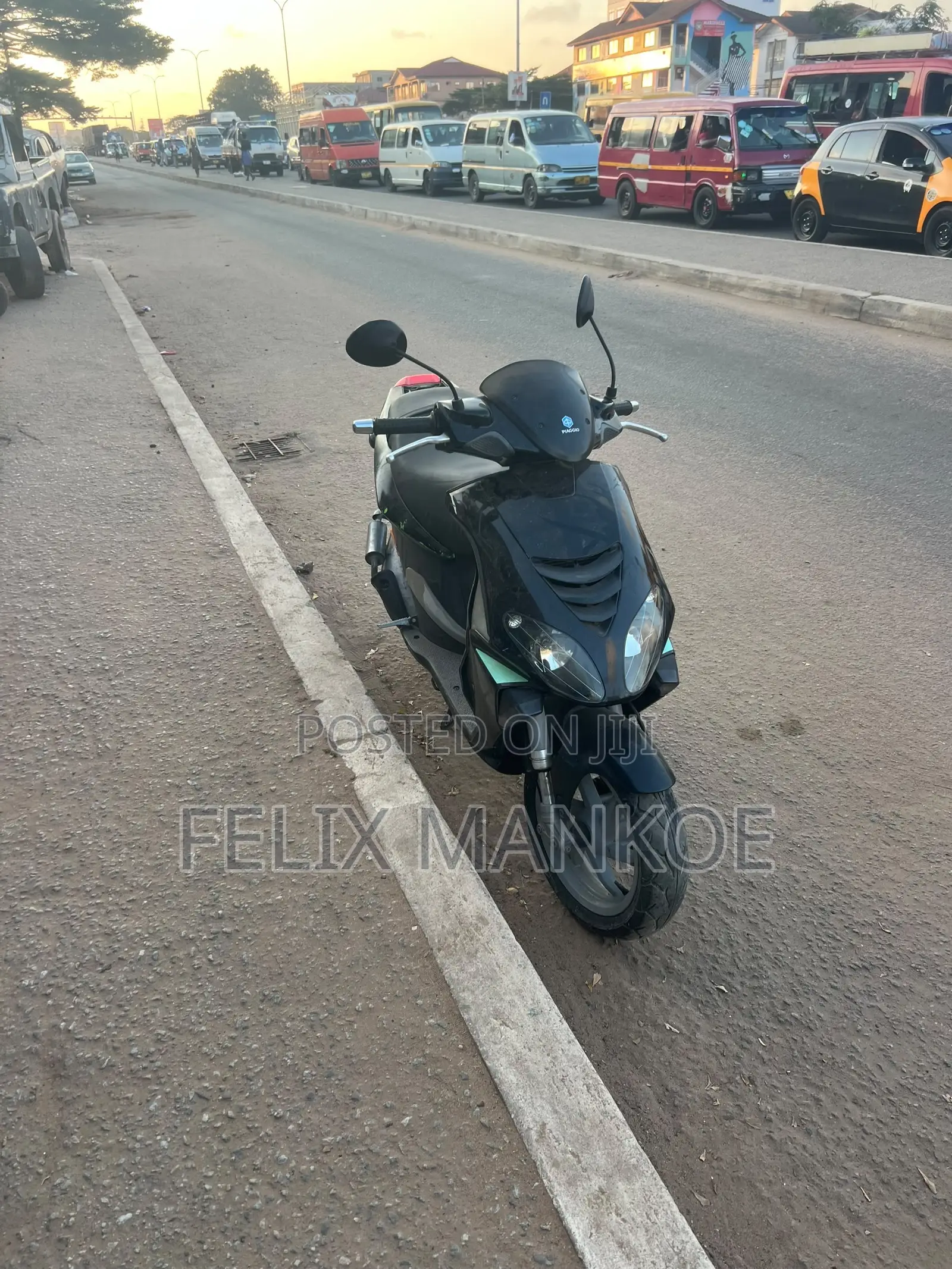 Piaggio Scooter 2023 Black