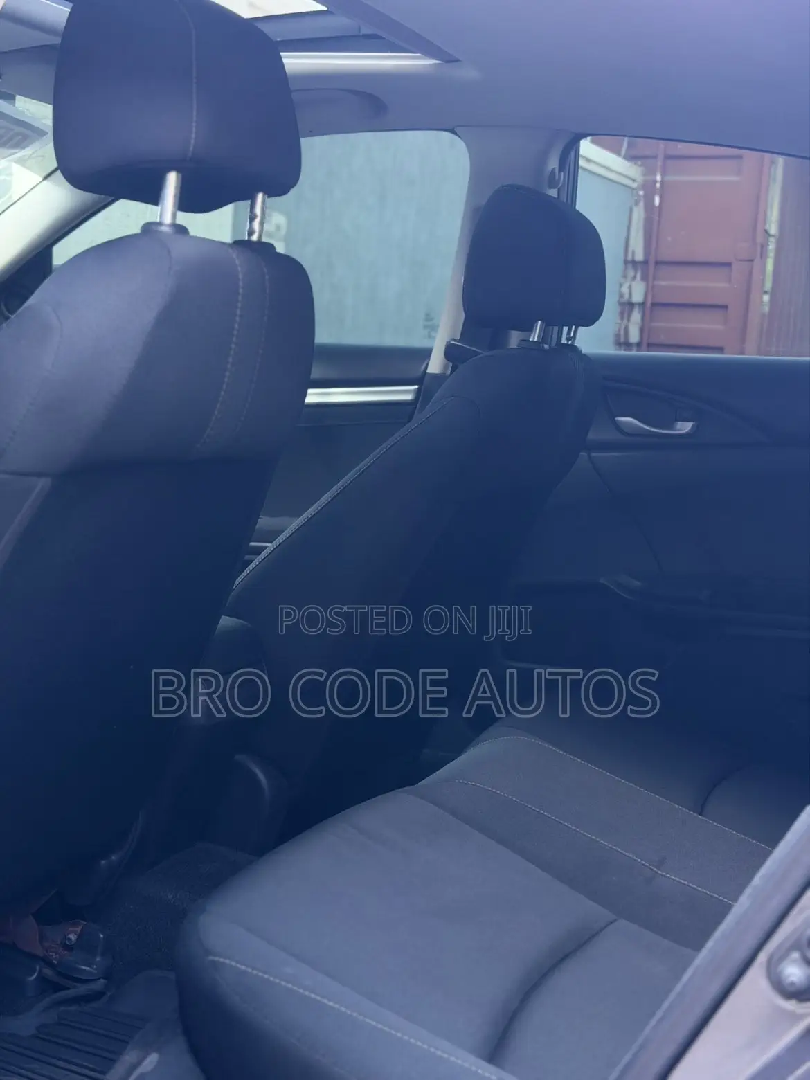 Honda Civic EX Sedan 2018 Gray