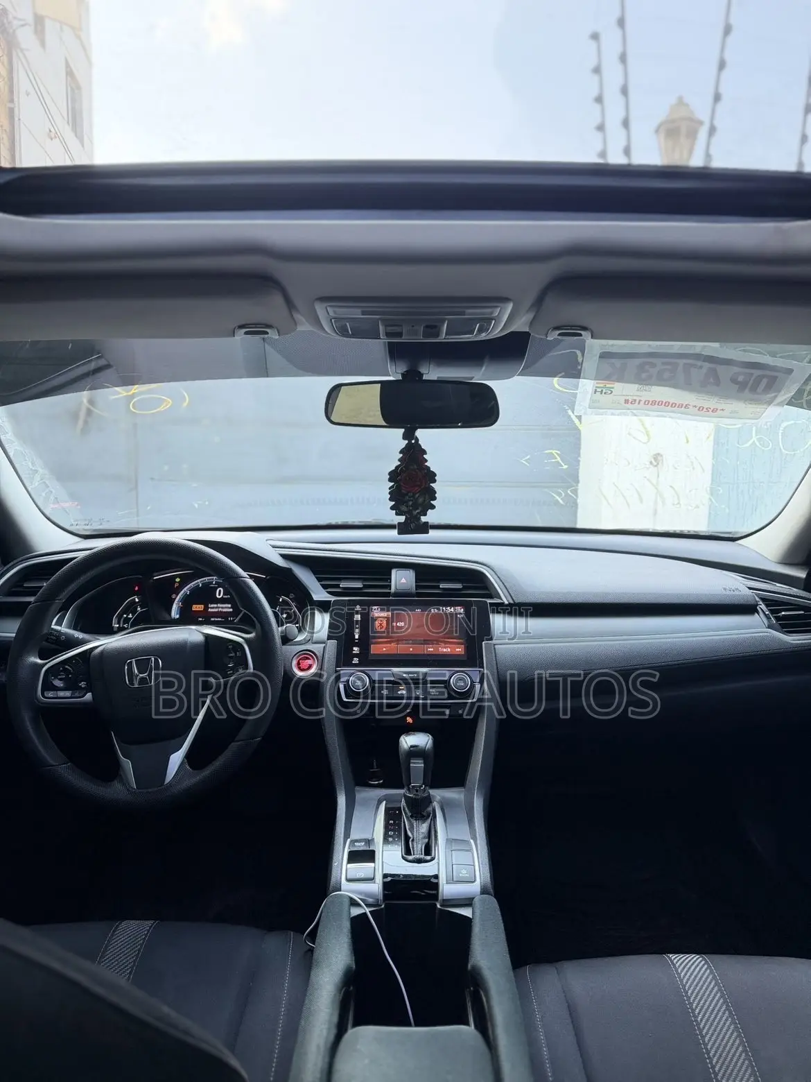 Honda Civic EX Sedan 2018 Gray