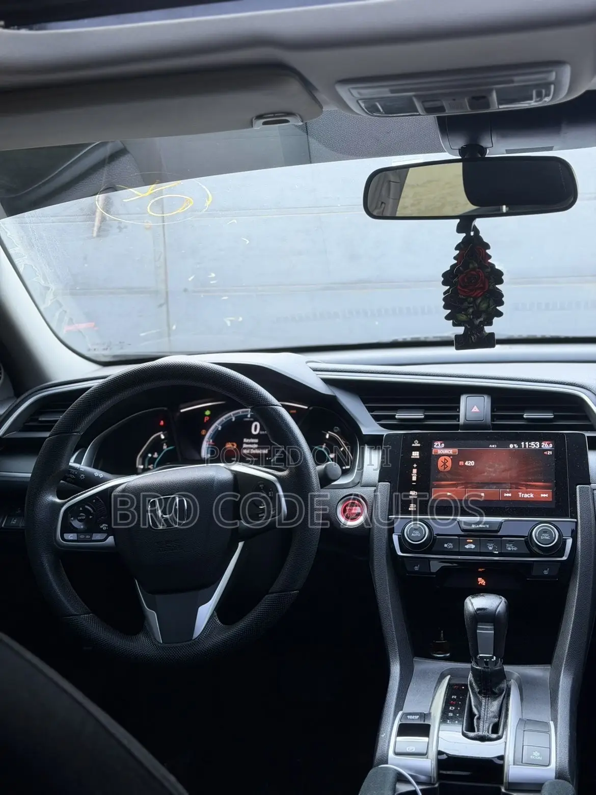 Honda Civic EX Sedan 2018 Gray