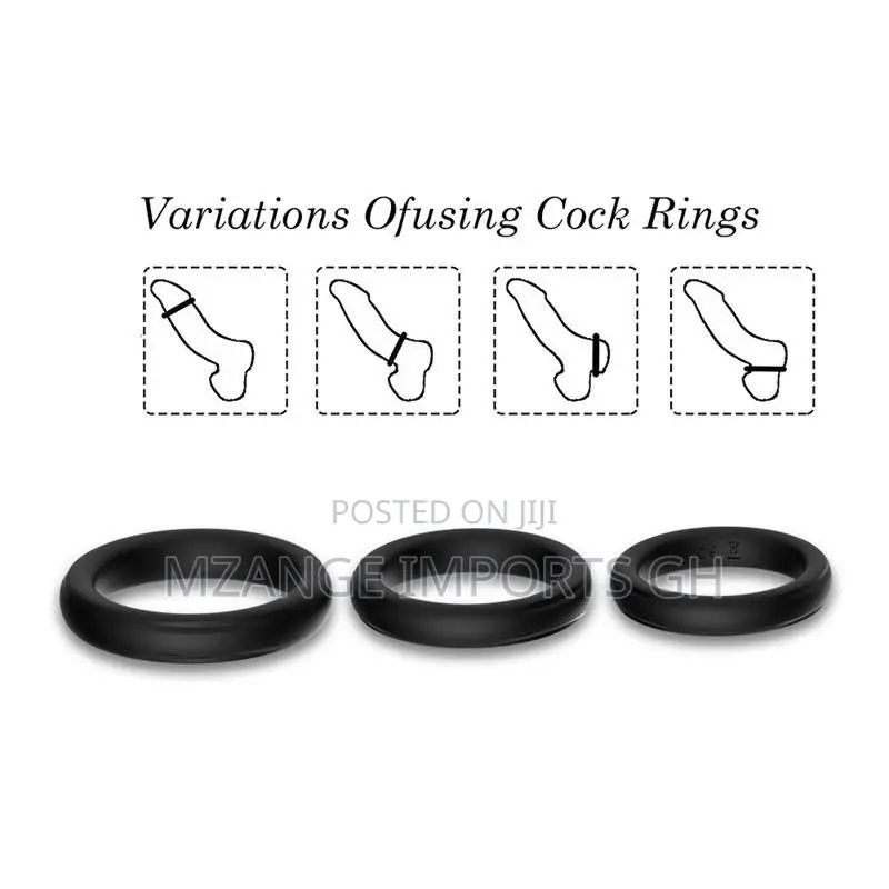 Vibrating and Non Vibrating Cock Rings for Delay Men Sex Toys
