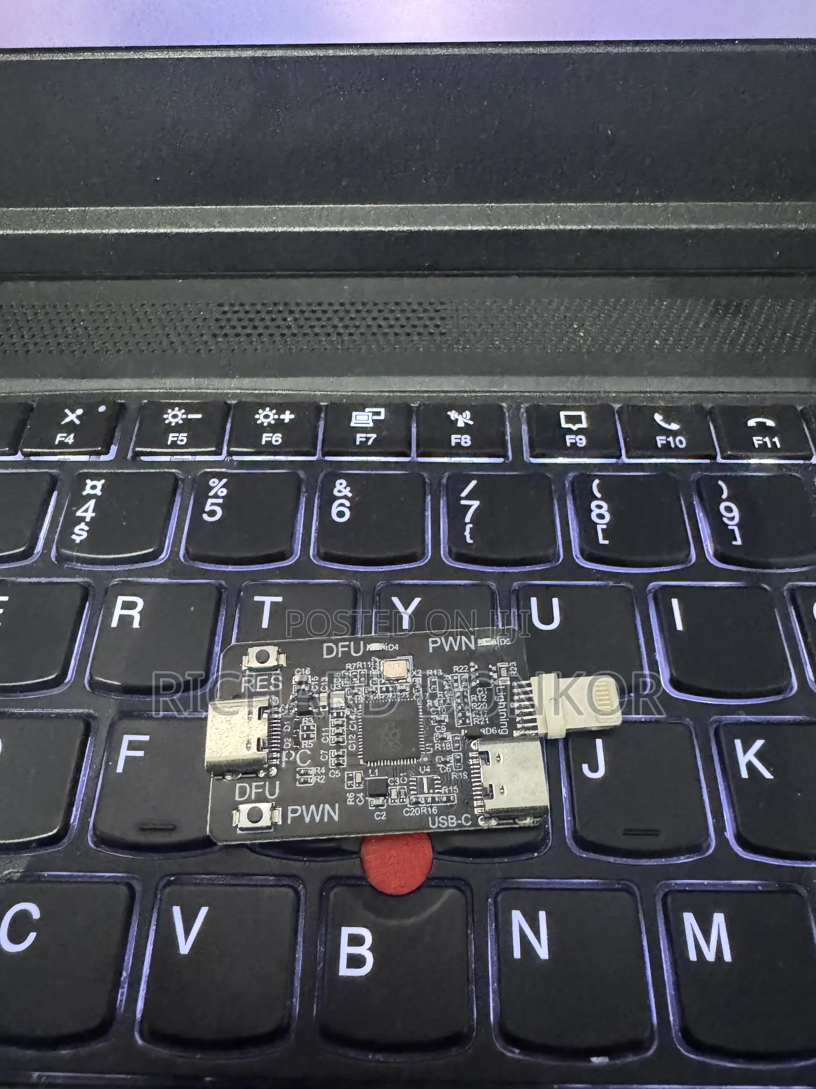 RP2354A Third-Generation Chip Pico DFU Engineering Board