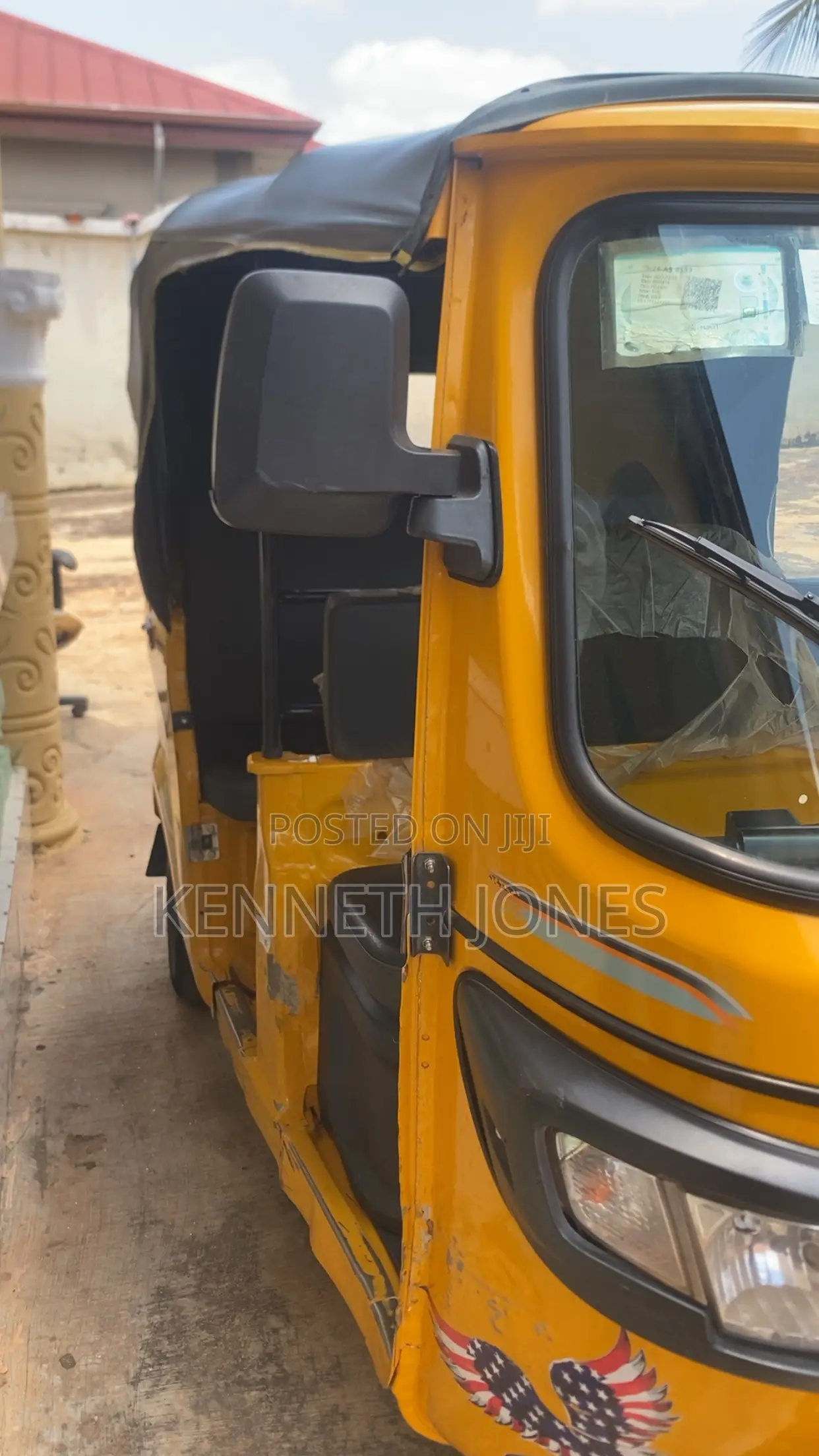 TVS King Deluxe Plus iTouch Start 2026 Yellow