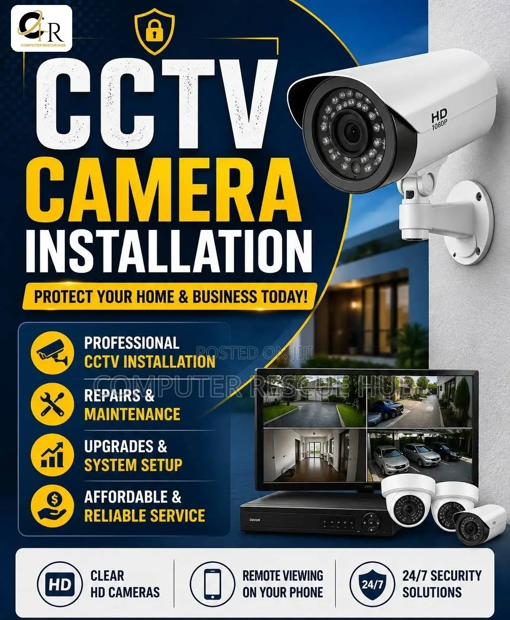 CCTV Services – Installation, Repair & Upgrades