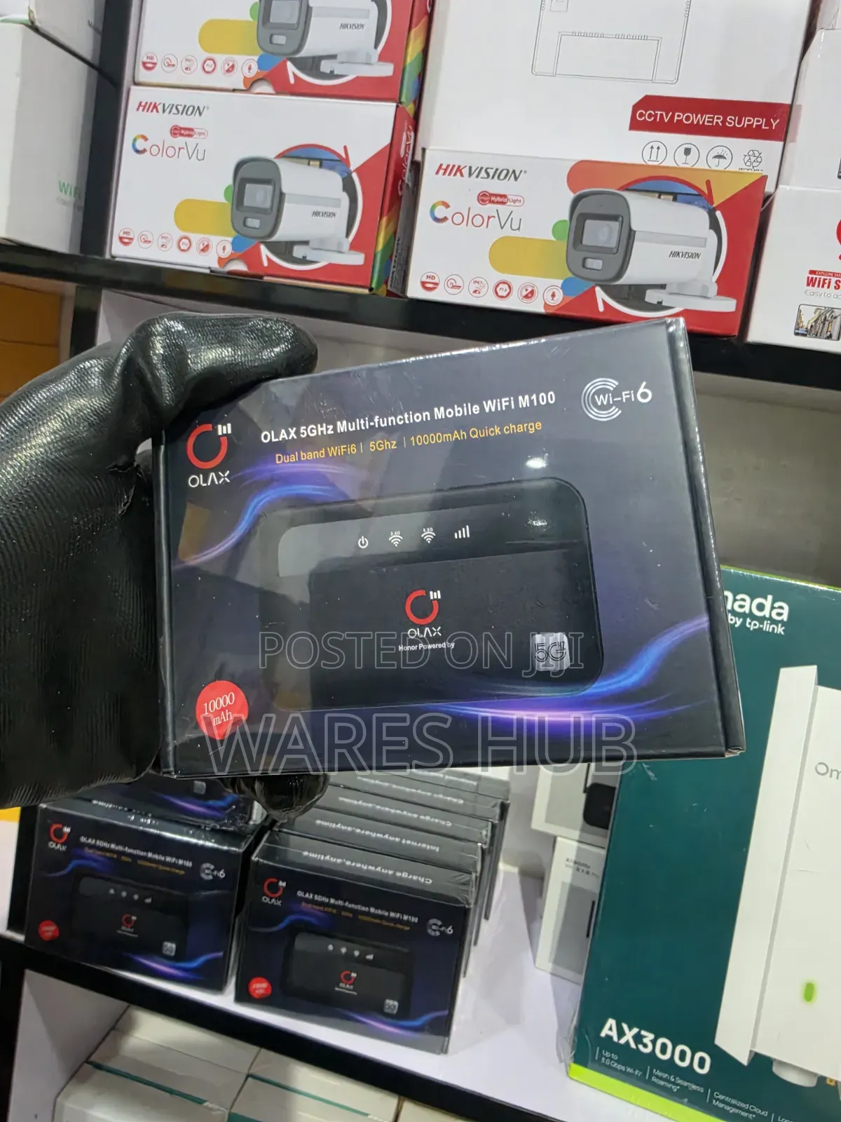 OLAX M100 4G MiFi – WiFi 6