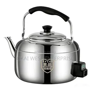 Classic Comfort: Large-Capacity Stainless Steel Electric Kettle 6.8L