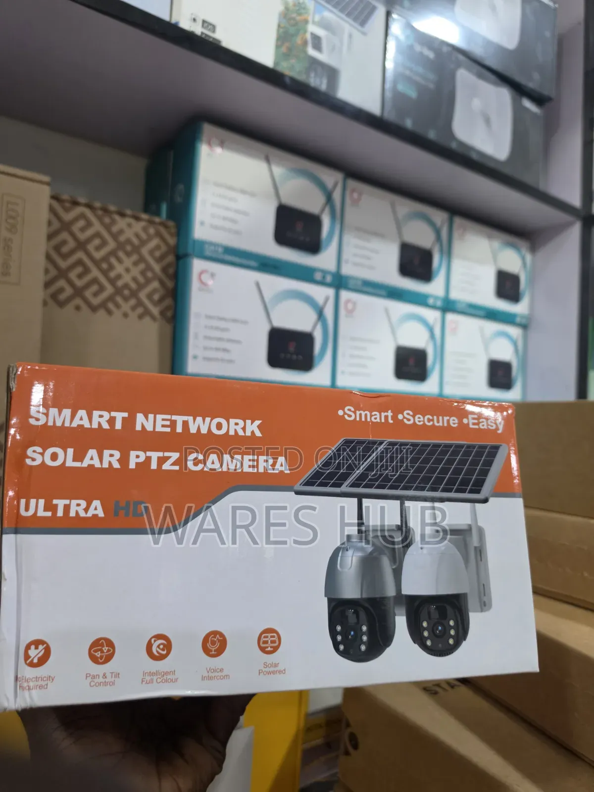 V380 Pro 4G Solar CCTV Camera
