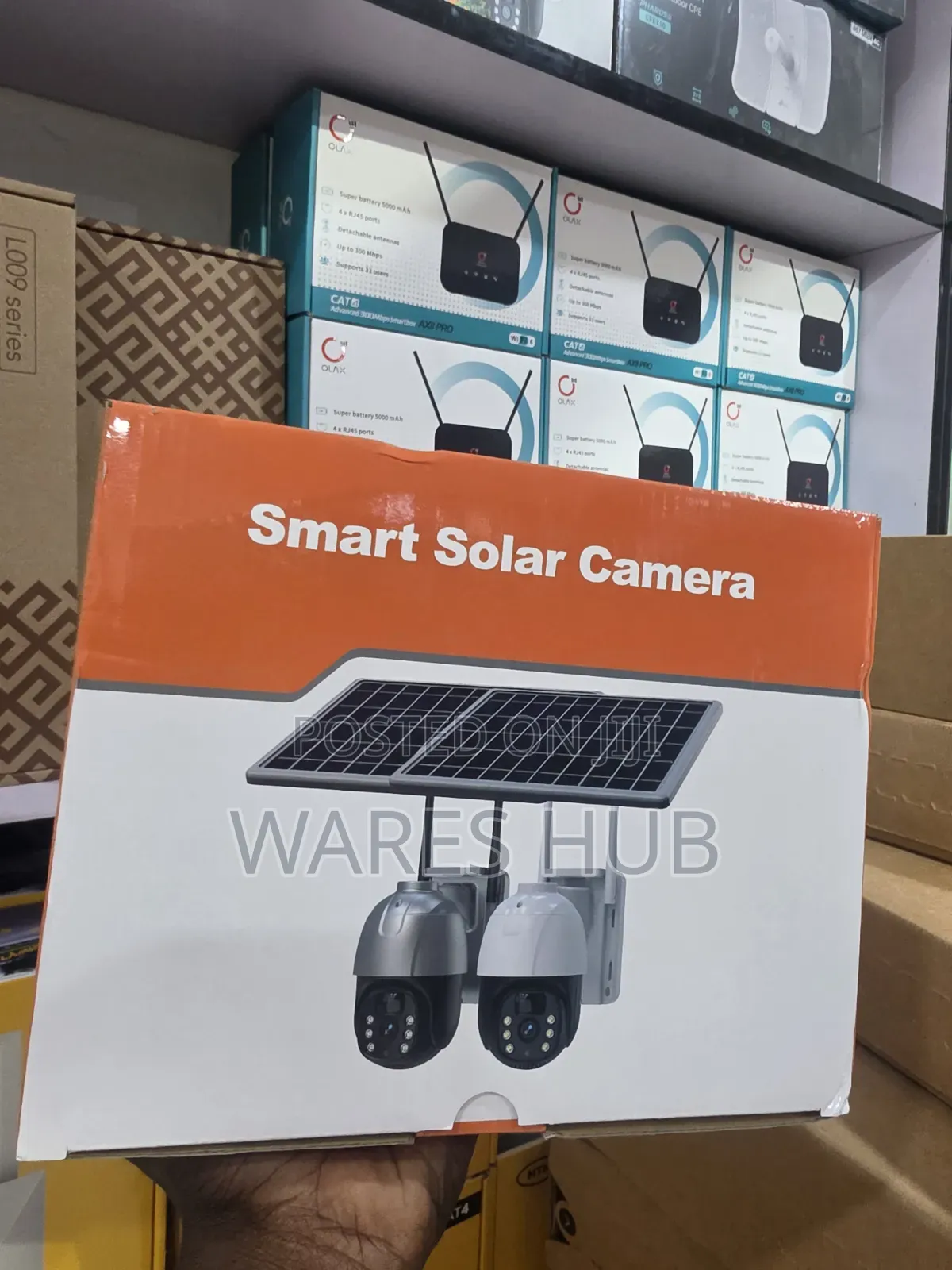 V380 Pro 4G Solar CCTV Camera